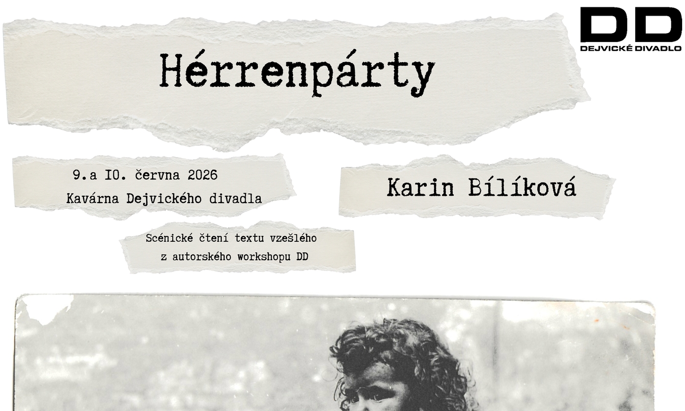 poster - HÉRRENPÁRTY / DÍLNA DOYLA DOUBTA / 9. & 10. 6. V KAVÁRNĚ DD
