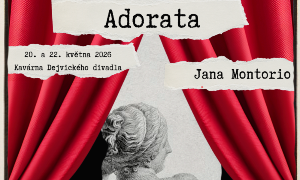poster - ADORATA / DÍLNA DOYLA DOUBTA / 20. & 22. 5. V KAVÁRNĚ DD